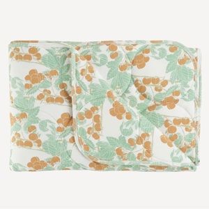 KATE QUINN CLASSIC CIRCLE QUILT | PERSIMMON | ORGANIC COTTON INTERLOCK